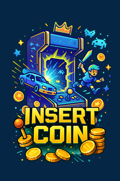 Retro Arcade Gaming T-Shirt